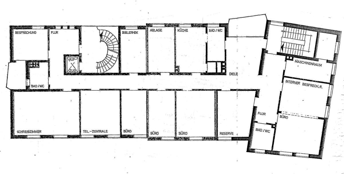 Grundrissplan